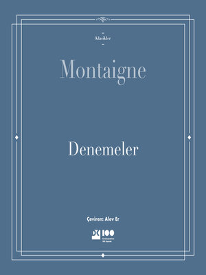 cover image of Denemeler